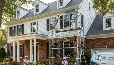 Virginia Beach, VA painting contractors providing professional interior and exterior house painting services