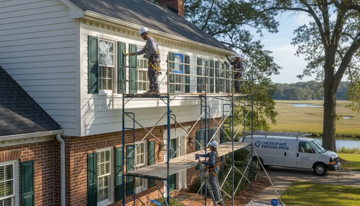 Virginia Beach, VA painting contractor providing residential and commercial interior and exterior painting services