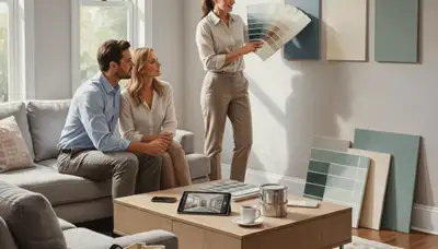 Virginia Beach, VA color consultation for coastal home paint selection by Virginia Beach Paint Pros