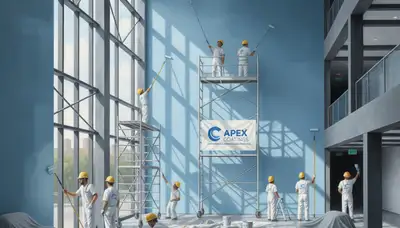 Commercial painting crew applying durable coatings in Virginia Beach, VA