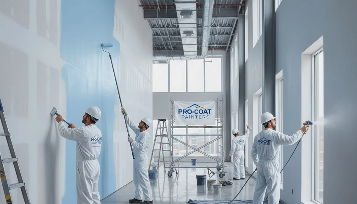 Commercial painting services in Virginia Beach, VA for offices, retail, and warehouses