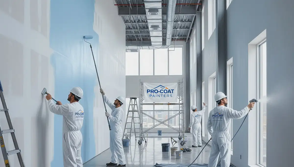 Commercial painting services in Virginia Beach, VA for offices, retail, and warehouses