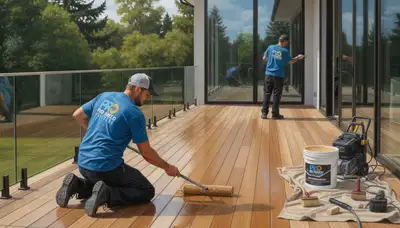 Virginia Beach, VA deck sealing for coastal wood protection against sun, humidity, and salt air