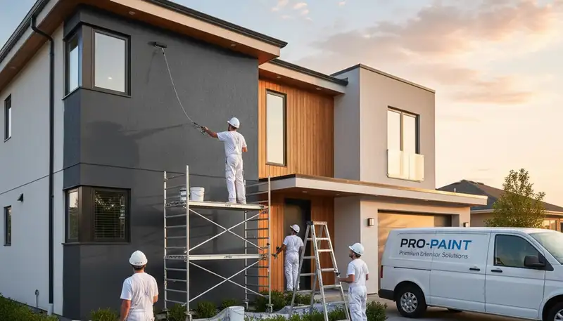 Exterior house painting in Virginia Beach, VA by Virginia Beach Paint Pros