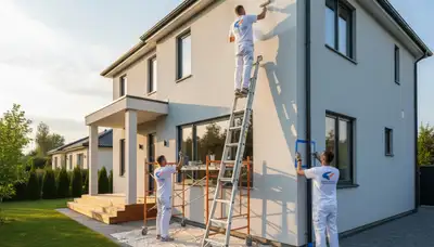 Exterior house painting in Virginia Beach, VA by professional painters for coastal home protection and curb appeal
