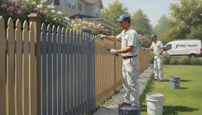 Fence painting service in Virginia Beach, VA for durable, weather-resistant exterior protection