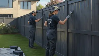 Fence painting service in Virginia Beach, VA for durable salt-air protection and curb appeal