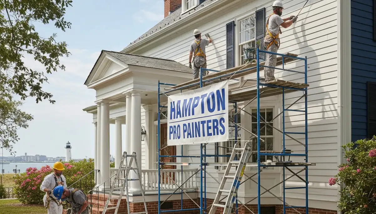 Professional painting contractor serving Virginia Beach, VA for residential and commercial projects