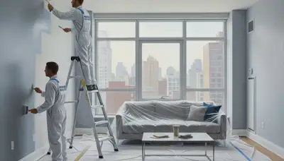 Virginia Beach interior house painting service for a smooth, durable coastal finish