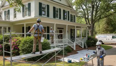 Professional painting contractor in Virginia Beach, VA providing interior and exterior house painting services