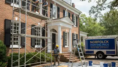 Painting contractors in Virginia Beach, VA delivering professional interior and exterior home painting services