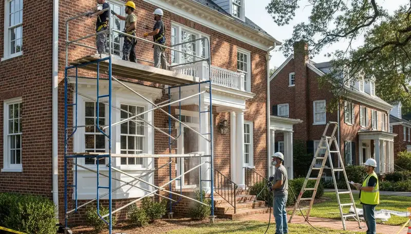 Virginia Beach, VA painting contractors providing professional interior and exterior house painting services