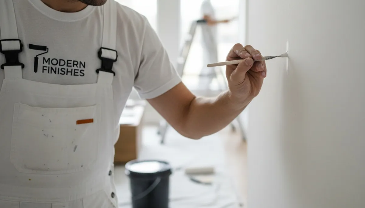 Paint touch-up service in Virginia Beach, VA for a smooth, fresh interior finish