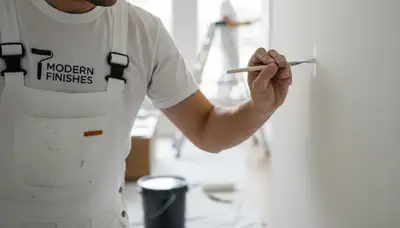 Paint touch-up service in Virginia Beach, VA for a smooth, fresh interior finish