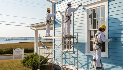 Professional painting contractors in Virginia Beach, VA providing residential and commercial painting services
