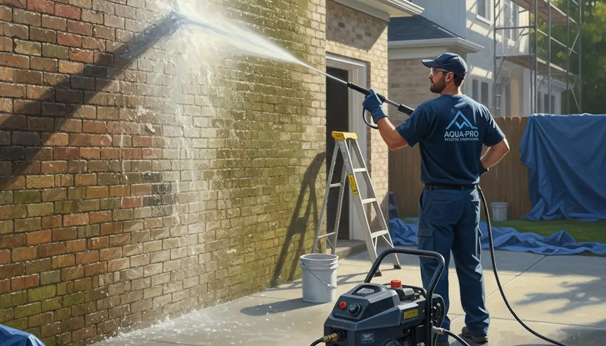 Virginia Beach, VA pressure cleaning service removing salt, algae, and grime from coastal surfaces