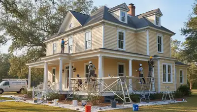 Professional painting contractor service in Virginia Beach, VA for residential and commercial projects