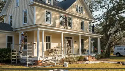 Virginia Beach, VA painting contractor providing professional interior and exterior painting services